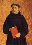Piero della Francesca Augustinian monk Spain oil painting artist